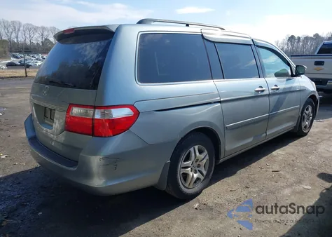 2006 Honda Odyssey Ex-L from USA, damaged, VIN 5FNRL38706B063143